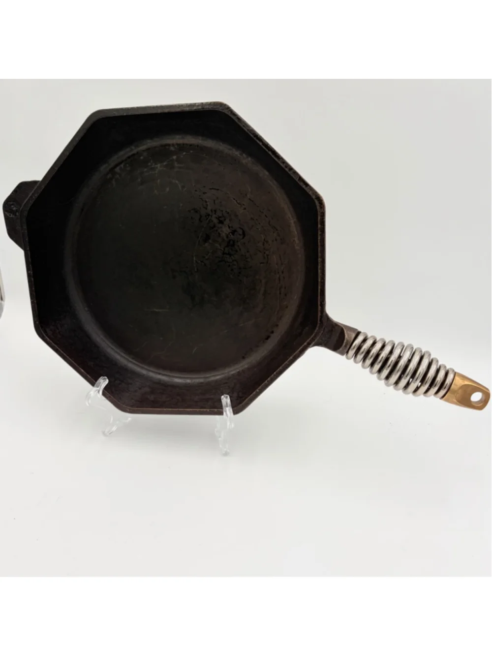 FINEX No. 12 Cast Iron Skillet Octagon Spring Handle Portland USA No Lid